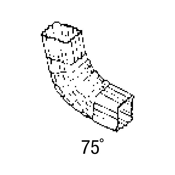 3" x 4" Elbow, Style B